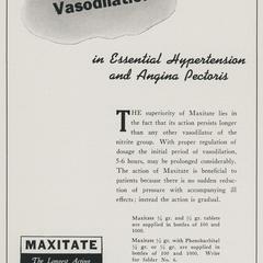 Maxitate advertisement