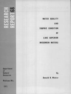 Water quality and trophic condition of Lake Superior (Wisconsin waters)