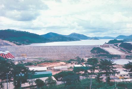 The Upper Volta Dam at Akosombo