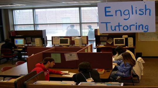 English tutoring in the Study Center