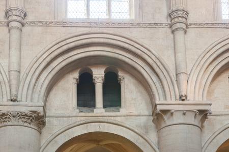 Oxford Cathedral choir triforium