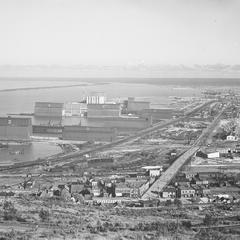 Panoramic view of Duluth-Superior Harbor