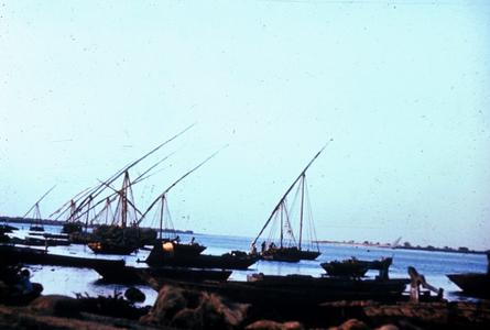 Boats (Murkab) Used for Transportation of Goods on the Nile
