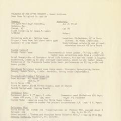 Object 2 titled Notes