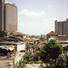 Central Lagos view from Maja house