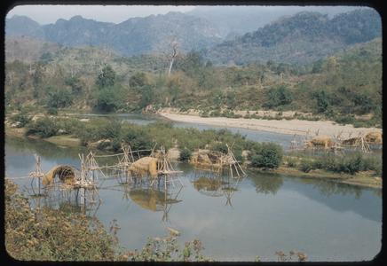 Kammu (Khmu') fishing platforms