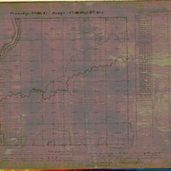 [Public Land Survey System map: Wisconsin Township 38 North, Range 19 West]