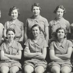 Women's soccer team, 1933