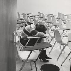 Student resting