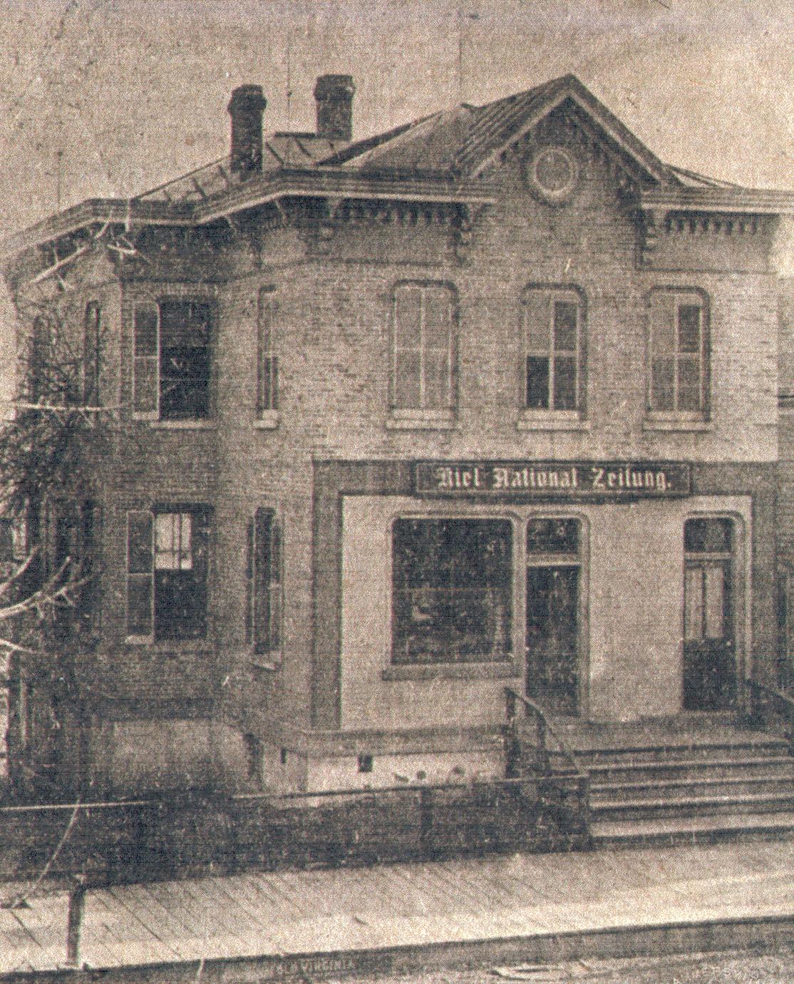 ‎Kiel National Zeitung UWDC UWMadison Libraries