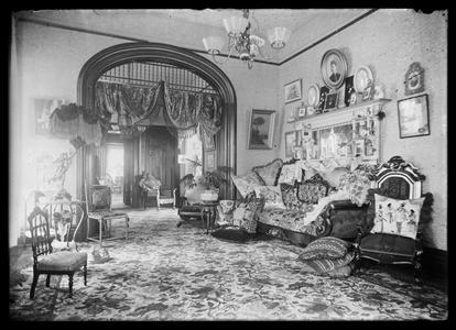 Victorian interior, J. G. Gottfredsen home