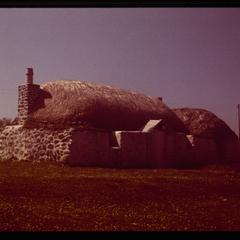Thatched cottage, Isle of Tiree, the Inner Hebrides
