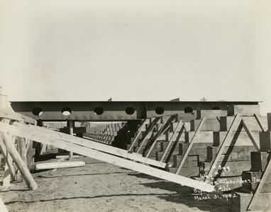 Construction of the Hull of a Ship at Walter Butler Shipbuilder, Inc.