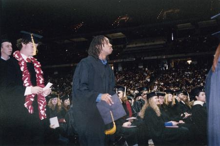 Students at December 2003 graduation