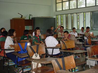 Students in classroom