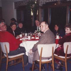 University Council members at a dinner event