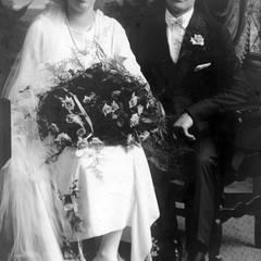 Huening Wedding Photo, 1923