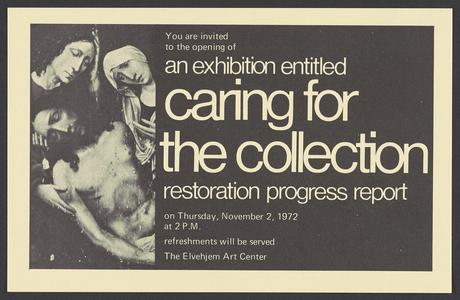 Caring for the Collection : Restoration Progress Report