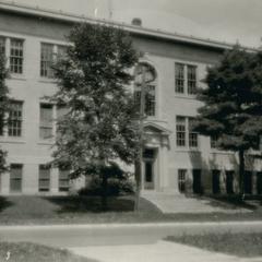 Agriculture building and gym (Ullrich Hall) at the Normal School