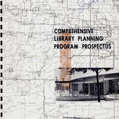 Comprehensive library planning program prospectus
