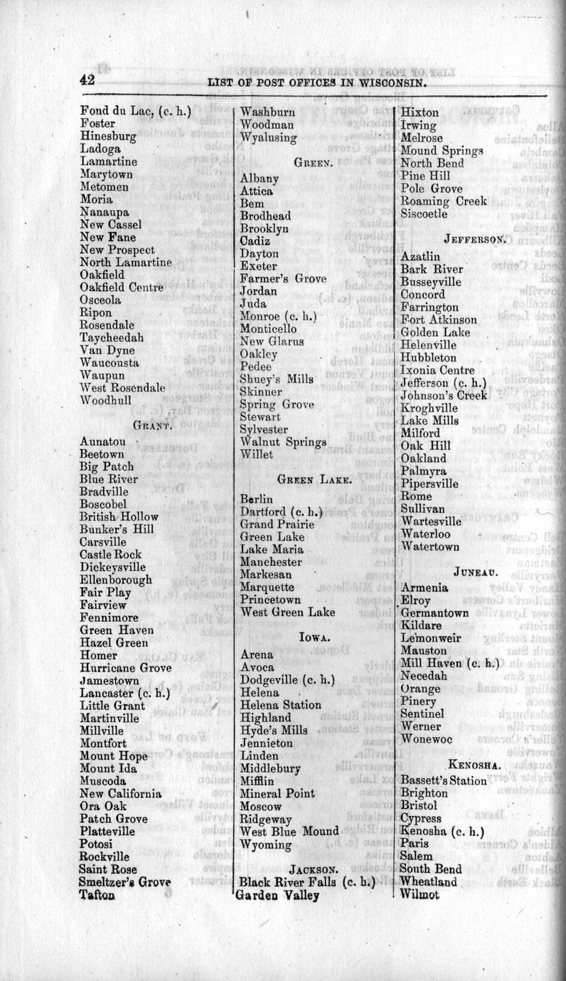 Fond du Lac County gazetteer Full view UWDC UWMadison Libraries