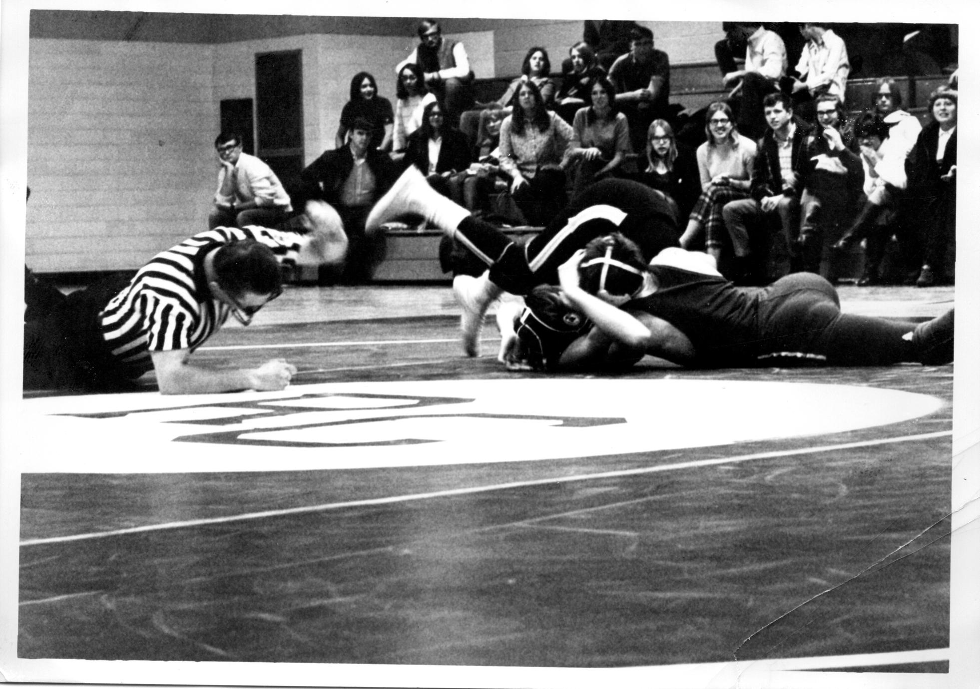 ‎Wrestling match UWDC UWMadison Libraries