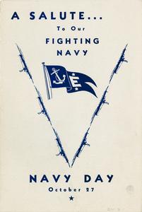 A salute-- to our fighting Navy : Navy Day, October 27