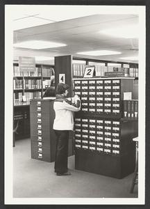 Using the card catalog