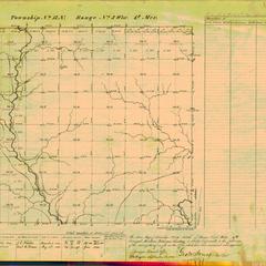 [Public Land Survey System map: Wisconsin Township 13 North, Range 03 West]
