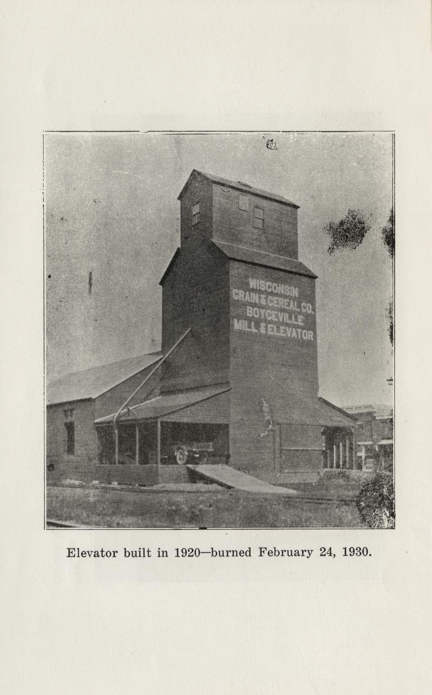 Panorama of progress the history of Boyceville, Wisconsin 18601960
