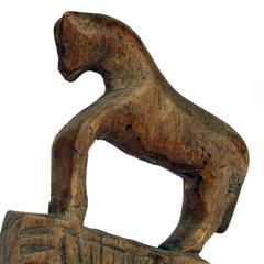 Object 2 titled Detail of handle with horse