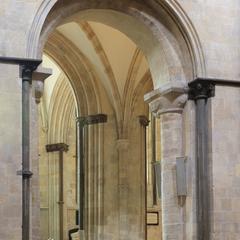 Chichester Cathedral nave arcade