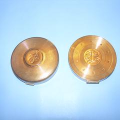 Two Fuller Brush vanity compacts