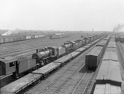 Railroad Yard at Superior Wisconsin