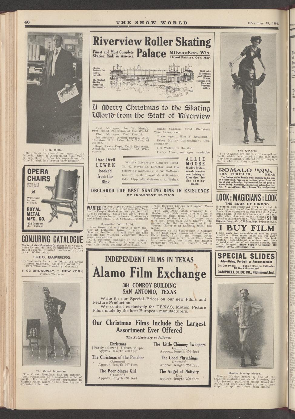 Gaumont Bloc note 6 x 9 1909