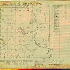 [Public Land Survey System map: Wisconsin Township 30 North, Range 12 East]