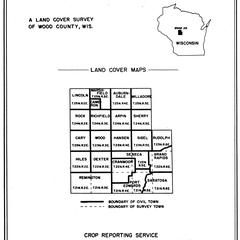 Wood County, Wisconsin : a land cover survey of Wood County, Wis.