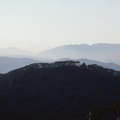 Western-most mountains of the Sierra de Manantlán