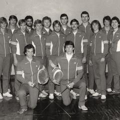 1983-1984 Fencing team