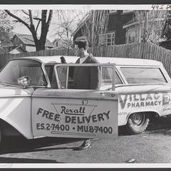 Rexall prescription delivery station wagon