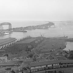 Duluth Harbor View with Bridge