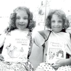 Children at the Summer Reading Clinic