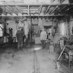 Workers at the A. Baetz & Son shop