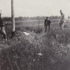 1918 Training camp - correcting compasses