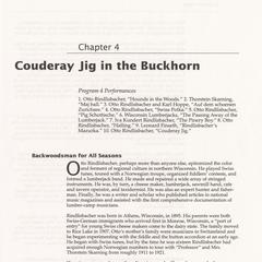 Couderay jig in the Buckhorn