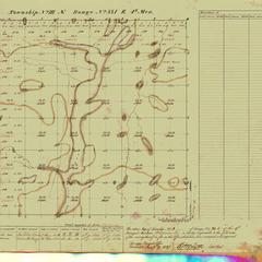 [Public Land Survey System map: Wisconsin Township 03 North, Range 21 East]