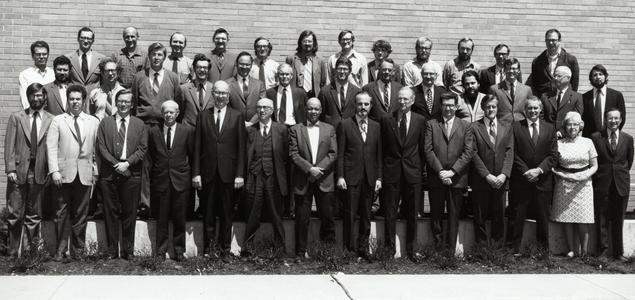 Chemistry faculty, 1972
