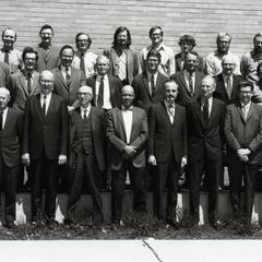 Chemistry faculty, 1972