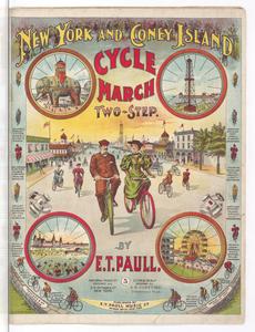 New York and Coney Island cycle march