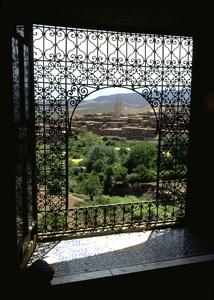 View from Courtyard in Citadel of Glaoui Family